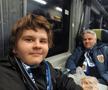 Petrolul - Poli Iași 2-1. Doi suporteri ieșeni au venit la Ploiești FOTO Facebook