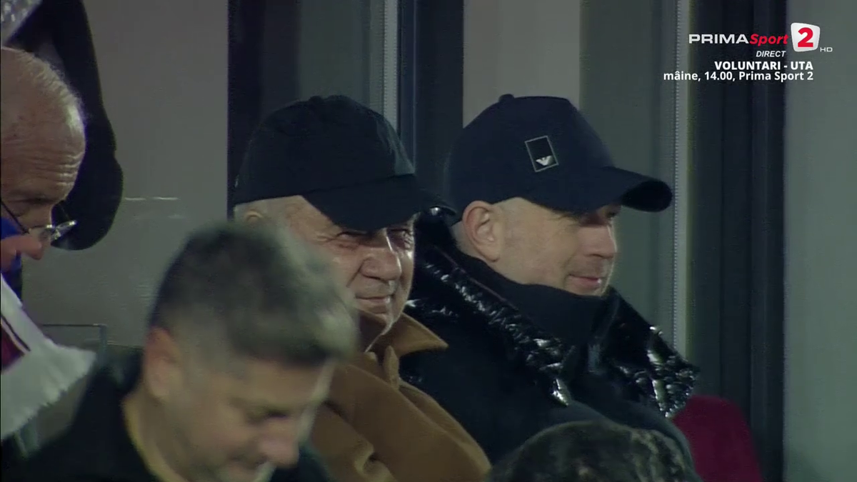 FOTO Edi Iordănescu după golul lui Albion Rrahmani în Rapid - Hermannstadt