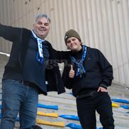 Petrolul - Poli Iași 2-1. Doi suporteri ieșeni au venit la Ploiești FOTO Ionuț Iordache