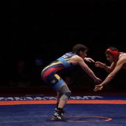 Alexandra Anghel (stânga) în finala Campionatelor Europene de la București FOTO Dumitru Angelescu Libertatea FOTO Dumitru Angelescu Libertatea