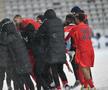 Gloria Buzău - FCSB, disputat pe ninsoare, foto: Cristi Preda / GSP // 16.02.2025