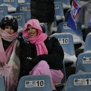 Gloria Buzău - FCSB, disputat pe ninsoare, foto: Cristi Preda / GSP // 16.02.2025