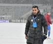 Charalambous în Gloria Buzău - FCSB, disputat pe ninsoare, foto: Cristi Preda / GSP // 16.02.2025