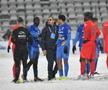 Gloria Buzău - FCSB, disputat pe ninsoare, foto: Cristi Preda / GSP // 16.02.2025