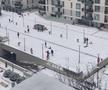 Zăpada a pus stăpânire pe București: va continua până miercuri