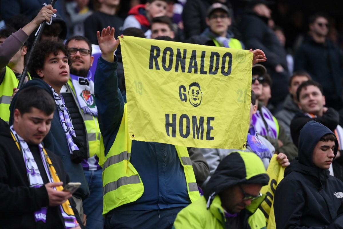 Ronaldo, contestat de suporterii lui Real Valladolid