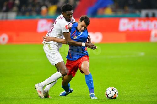 Nkololo și Radunovic în FCSB - CFR Cluj / Foto: Cristi Preda GSP