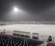 Imagini cu zăpada de la Buzău, înaintea meciului Gloria - FCSB / FOTO: Eduard Apostol (GSP.ro)