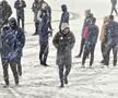 Cel mai aclamat fotbalist de la FCSB în nămeții de la Buzău » Apelul crainicului: „Să îl aplaudăm!”