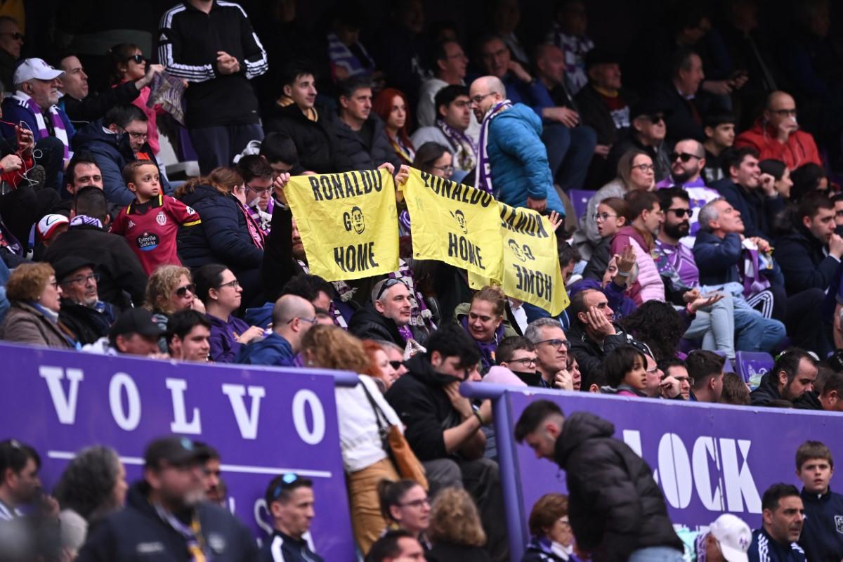 Ronaldo, contestat de suporterii lui Real Valladolid