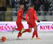 Gloria Buzău - FCSB, disputat pe ninsoare, foto: Cristi Preda / GSP // 16.02.2025