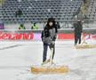 Improvizația prin care buzoienii vor să îndepărteze zăpada / Imagini: Cristi Preda (GSP.ro)