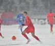 Gloria Buzău - FCSB, disputat pe ninsoare, foto: Cristi Preda / GSP // 16.02.2025