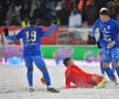 Gloria Buzău - FCSB, disputat pe ninsoare, foto: Cristi Preda / GSP // 16.02.2025