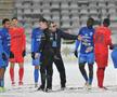 Gloria Buzău - FCSB, disputat pe ninsoare, foto: Cristi Preda / GSP // 16.02.2025