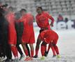 Gloria Buzău - FCSB, disputat pe ninsoare, foto: Cristi Preda / GSP // 16.02.2025