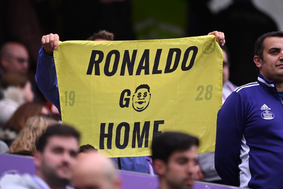 Ronaldo, contestat de suporterii lui Real Valladolid