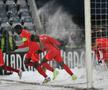 Gloria Buzău - FCSB, disputat pe ninsoare, foto: Cristi Preda / GSP // 16.02.2025