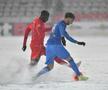 Gloria Buzău - FCSB, disputat pe ninsoare, foto: Cristi Preda / GSP // 16.02.2025