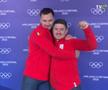 Mihai Cristian Tentea și George Iordache, bobul României la Jocurile Olimpice / FOTO: Capturi TVR Sport