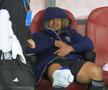 Jayson Papeau s-a accidentat în Dinamo - Unirea Slobozia // FOTO: Ionuț Iordache (GSP.ro)