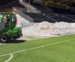 Stadionul lui Bodo/Glimt, cu două zile înainte de meciul cu Inter / foto: X @JanAageFjortoft