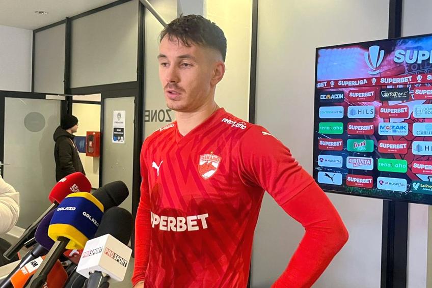Raul Opruț, fundașul stânga al lui Dinamo