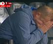 Imaginile tristeții! Cum a fost surprins Dorinel Munteanu la finalul partidei dintre Hermannstadt și CFR Cluj // FOTO: captură Prima Sport