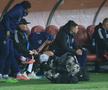 Jayson Papeau s-a accidentat în Dinamo - Unirea Slobozia // FOTO: Ionuț Iordache (GSP.ro)