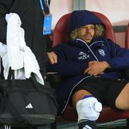 Jayson Papeau s-a accidentat în Dinamo - Unirea Slobozia // FOTO: Ionuț Iordache (GSP.ro)
