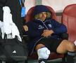 Jayson Papeau s-a accidentat în Dinamo - Unirea Slobozia // FOTO: Ionuț Iordache (GSP.ro)