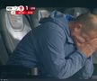 Dorinel Munteanu, în Hermannstadt - CFR Cluj // FOTO: captură Prima Sport