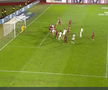 Andrei Chivulete anulează penalty-ul dictat pentru Hermannstadt // foto: capturi Prima Sport