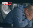 Dorinel Munteanu, în Hermannstadt - CFR Cluj // FOTO: captură Prima Sport