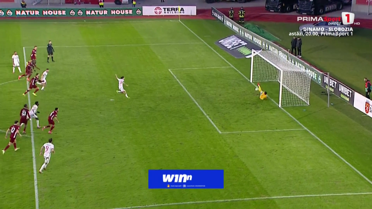Penalty ratat în Hermannstadt - CFR Cluj