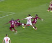 Penalty ratat în Hermannstadt - CFR Cluj. Foto: captură Prima Sport 1