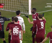 Andrei Chivulete anulează penalty-ul dictat pentru Hermannstadt // foto: capturi Prima Sport