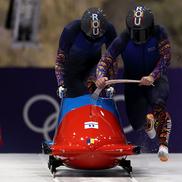 Mihai Cristian Tentea și George Iordache, bobul României la Jocurile Olimpice / FOTO: GettyImages