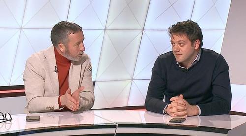 MM Stoica și Victor Angelescu s-au contrat în direct la TV // foto: orangesport.ro