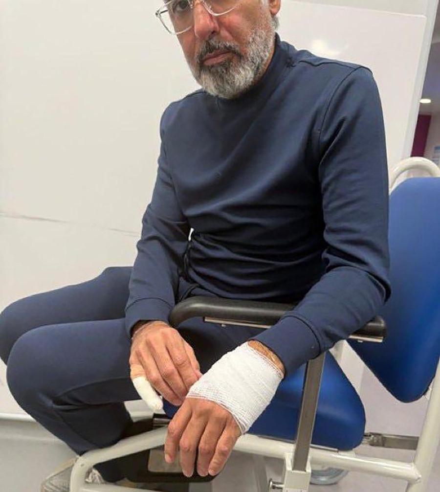 Fawaz Al-Hasawi, fostul președinte al lui Nottingham Forest, ținta unui jaf armat / foto: X Fost președinte al unei echipe din Premier League, victima unui jaf » A fost înjunghiat la gât și mâini