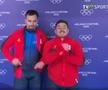 Mihai Cristian Tentea și George Iordache, bobul României la Jocurile Olimpice / FOTO: Capturi TVR Sport