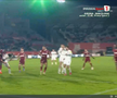 Andrei Chivulete anulează penalty-ul dictat pentru Hermannstadt // foto: capturi Prima Sport