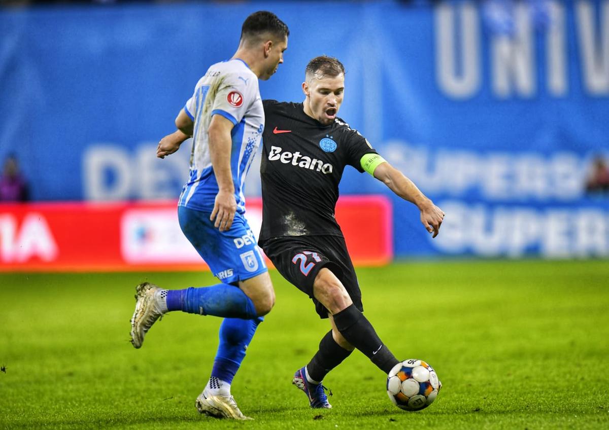 Derby-ul ne-a lămurit! Universitatea Craiova se duce spre titlu, FCSB spre play-out » CLASAMENTUL: top 6 devine misiune aproape imposibilă pentru campioană!
