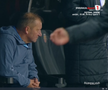 Dorinel Munteanu, în Hermannstadt - CFR Cluj // FOTO: captură Prima Sport