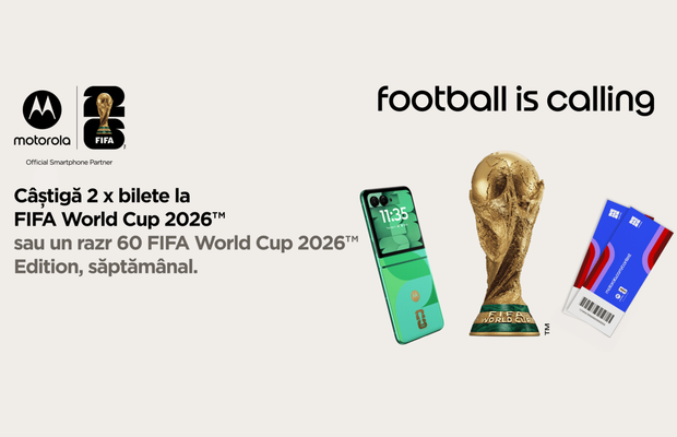 Football is calling! Motorola te trimite la FIFA World Cup 2026