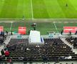 Zona izolată Arena Națională la Dinamo - Slobozia // FOTO: GSP.ro