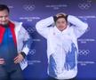 Mihai Cristian Tentea și George Iordache, bobul României la Jocurile Olimpice / FOTO: Captură TV @TVR Sport