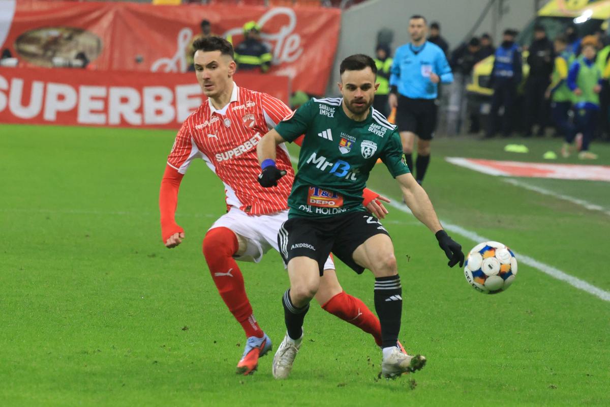 Dinamo câștigă la limită cu Unirea Slobozia, după un festival de ocazii » „Câinii” sunt matematic în play-off!