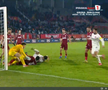 Andrei Chivulete anulează penalty-ul dictat pentru Hermannstadt // foto: capturi Prima Sport