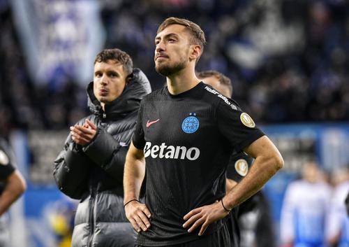 Cisotti și Mihai Lixandru, în Universitatea Craiova - FCSB/ Foto: Cristi Preda (GSP)